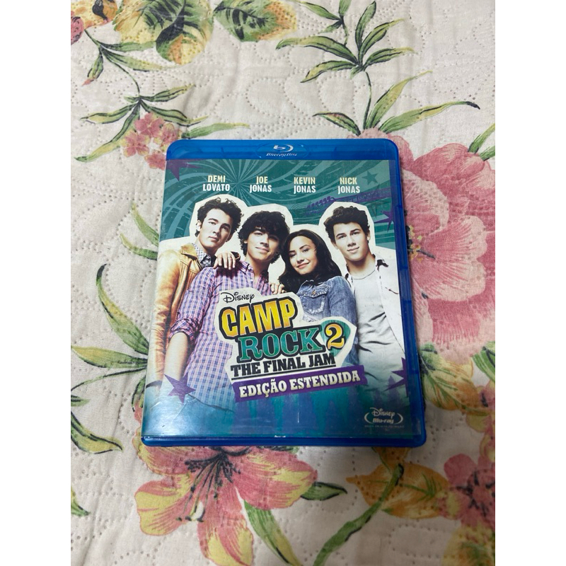 Blu ray camp rock 2 demi lovato jonas brothers (disney, hannah montana, sunny entre estrelas, selena gomez, icarly