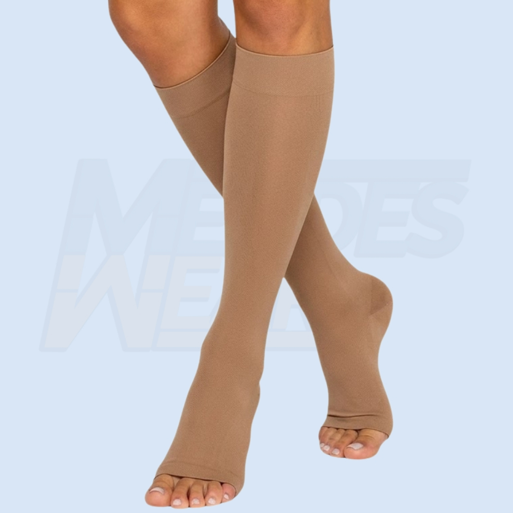 Meia 3/4 18-21 / 15-20 mmHg Média Compressão Sem Ponteira Adaptação Térmica Kendall