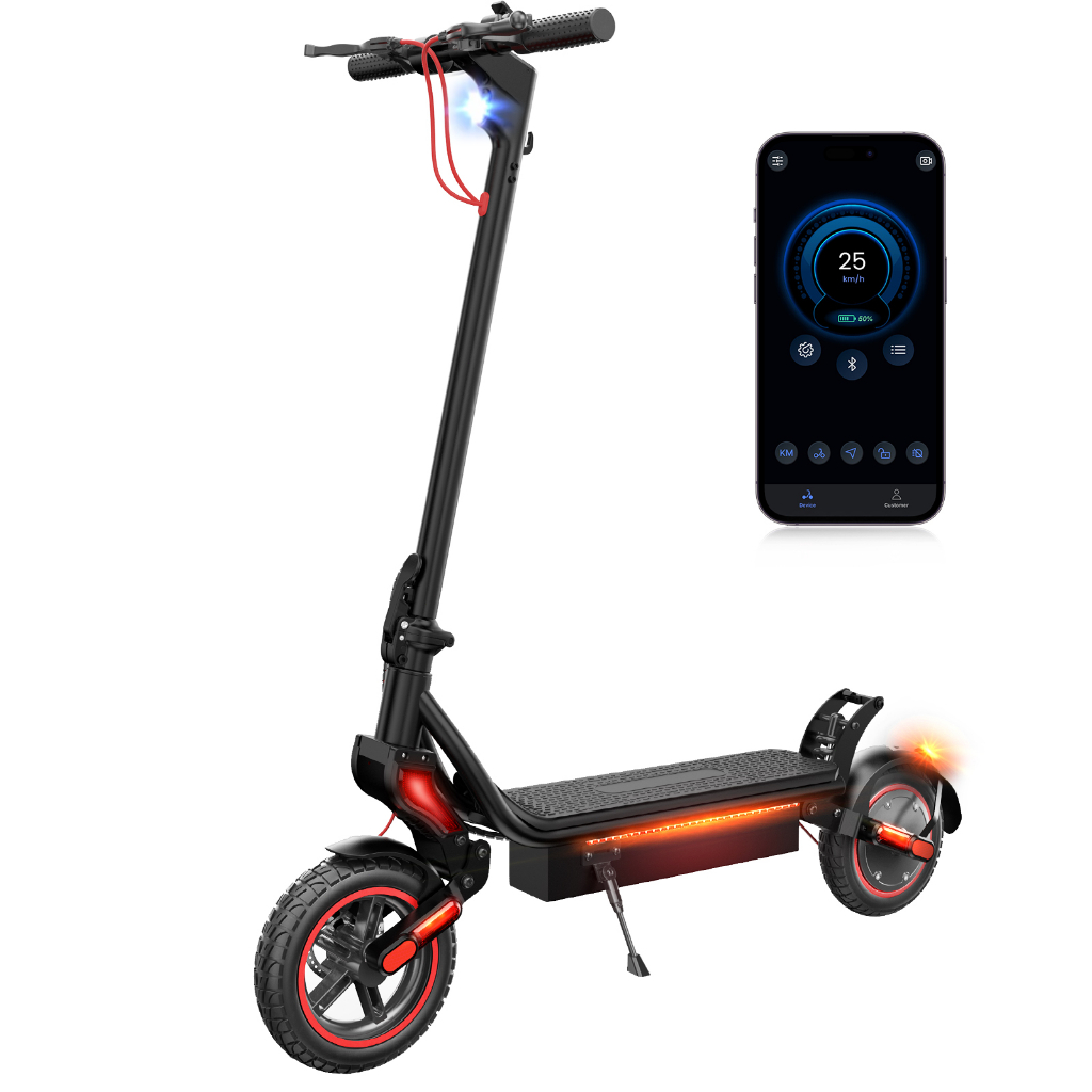 Patinete Elétrica W8 Motor 750w 40km/h Scooter Elétrica - Preto