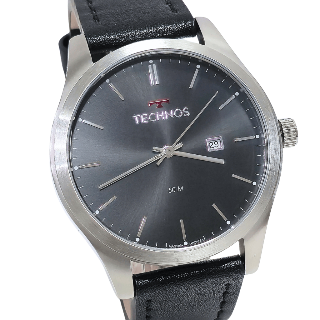 Relógio Technos Masculino Analógico Steel Prata 2115MSGS/0P