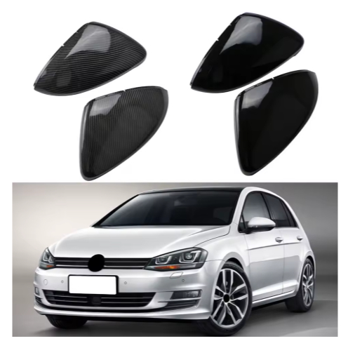 Capas de Espelho Retrovisor – VW Golf 7 / MK7 / MK7.5 (2013–2019) | 2 Peças