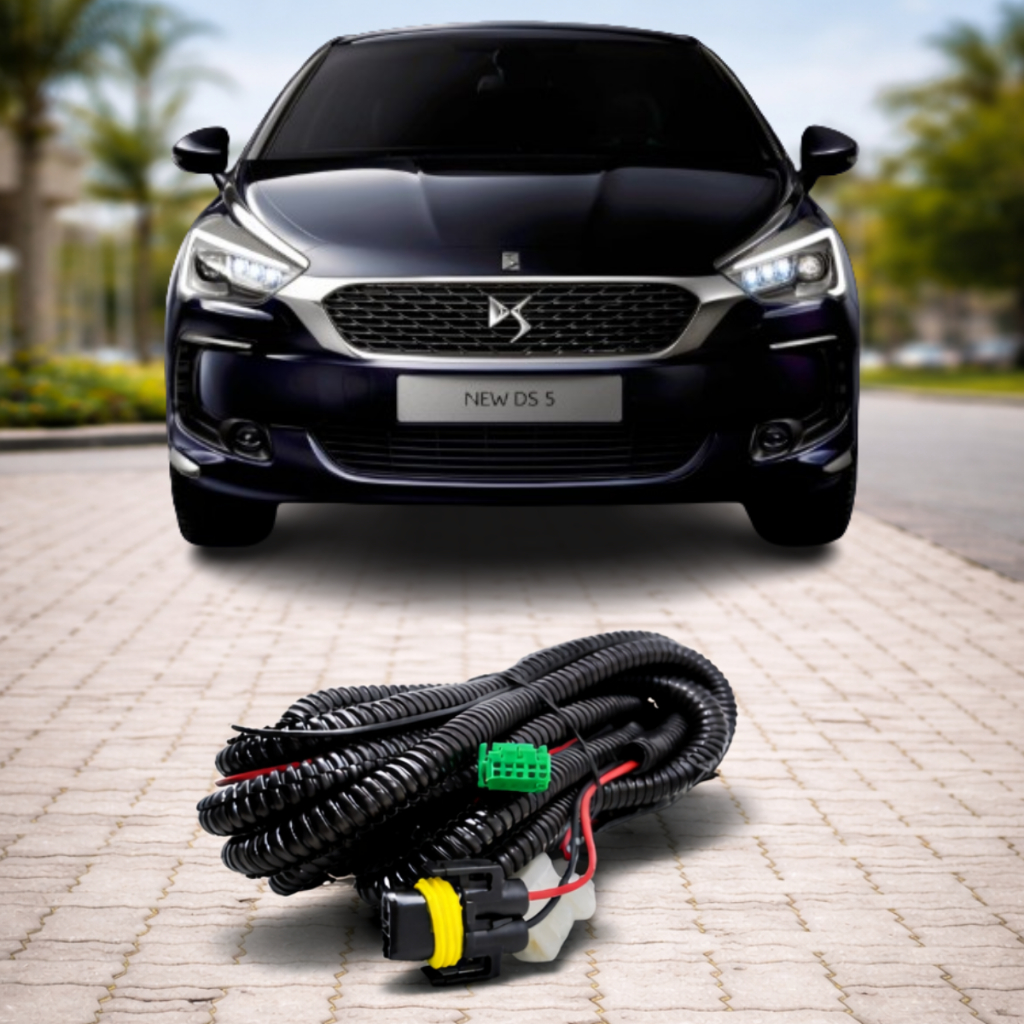 Chicote Completo Farol Milha Citroen DS5 2013 a 2016 Conector H11