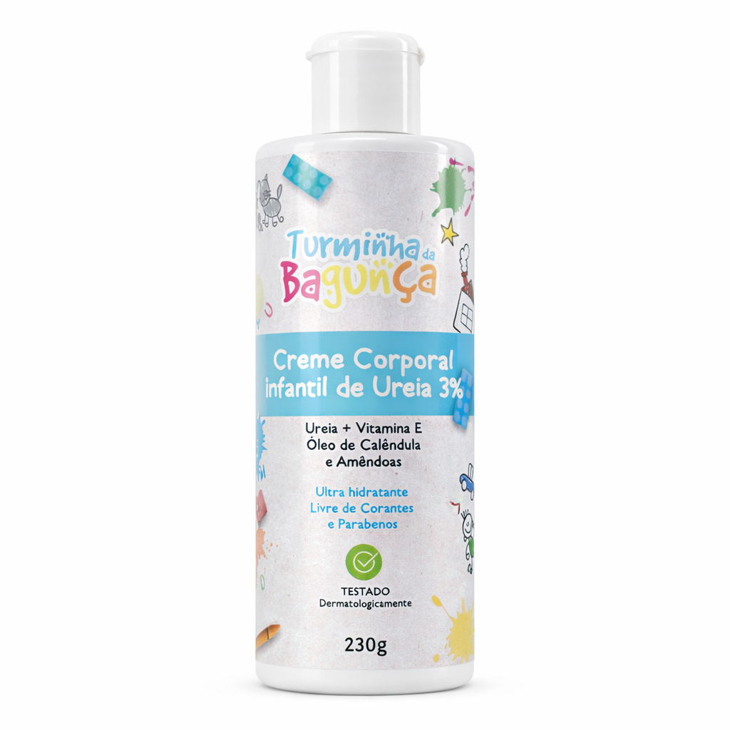 Creme Corporal Ureia 3% Turminha da Bagunça 230g