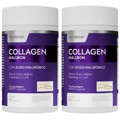Kit 2x Colágeno Verisol Com Ácido Hialurônico 180 Cápsulas Nutrilibrium