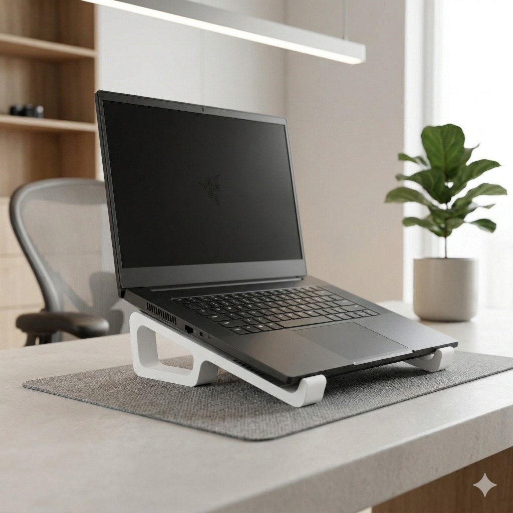 Suporte Notebook Ergonômico Slim Portátil Compacto Home Office Escritório