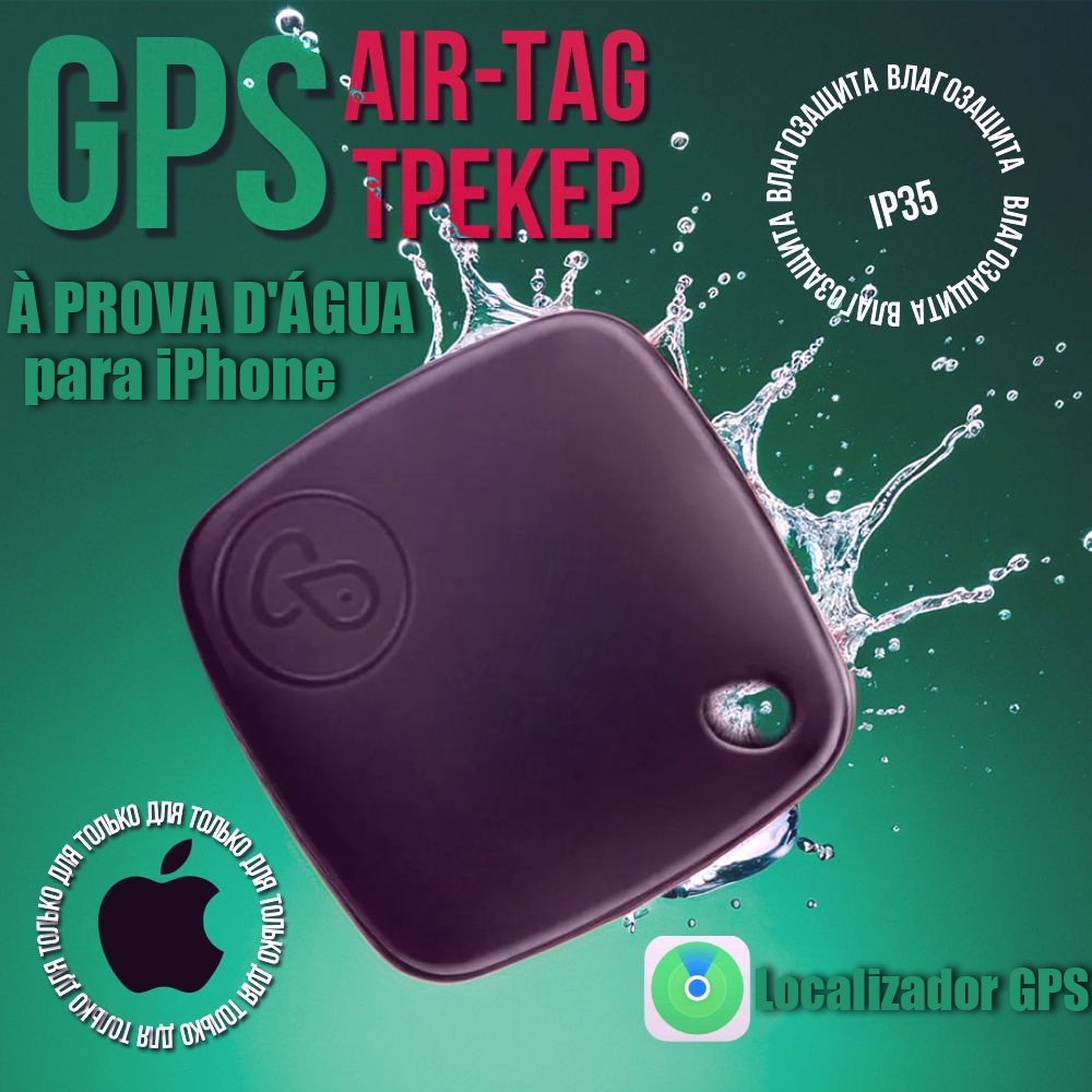 Até 5 Localizadores de Rastreador GPS Iphone MFI em Tempo Real Longa Distância pra Criança Moto Carro Cachorro Gato Mala
