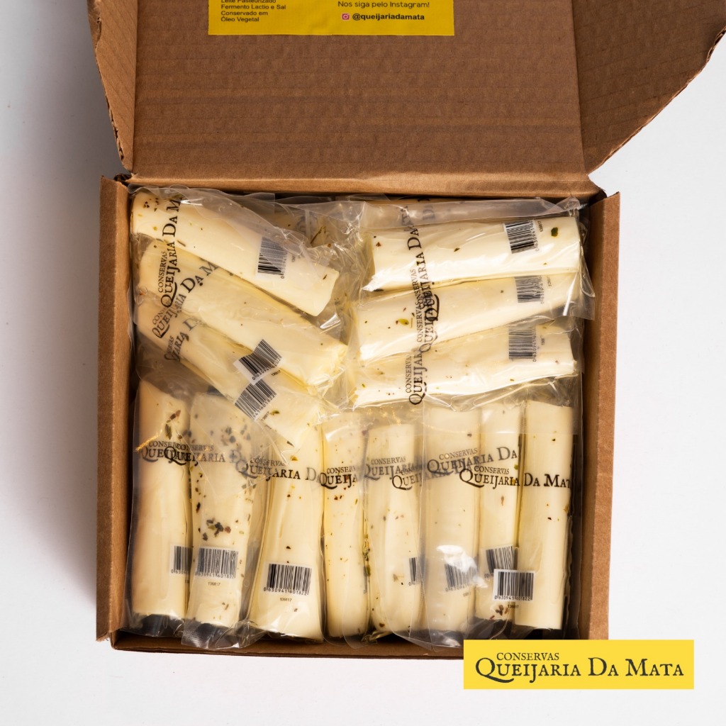 Queijo Palito em Conserva – Queijaria da Mata (500g) - Sabor e Tradição!