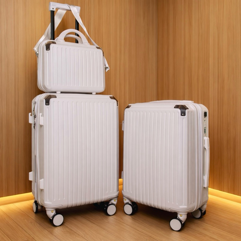 Mala De Viagem Grande + Mala Pequena + Frasqueira