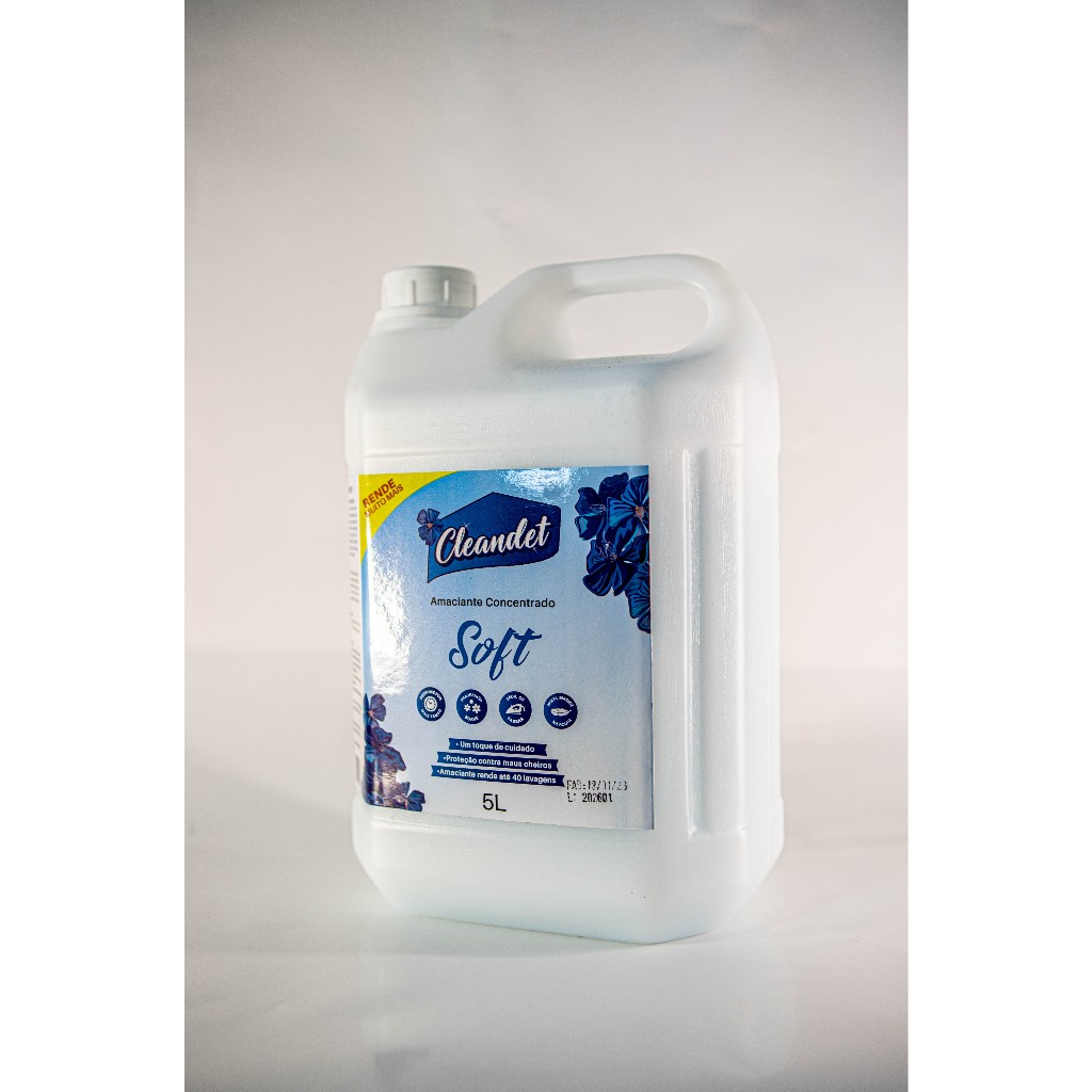 Detalhes do AMACIANTE CONCENTRADO SOFT 5L - CLEANDET