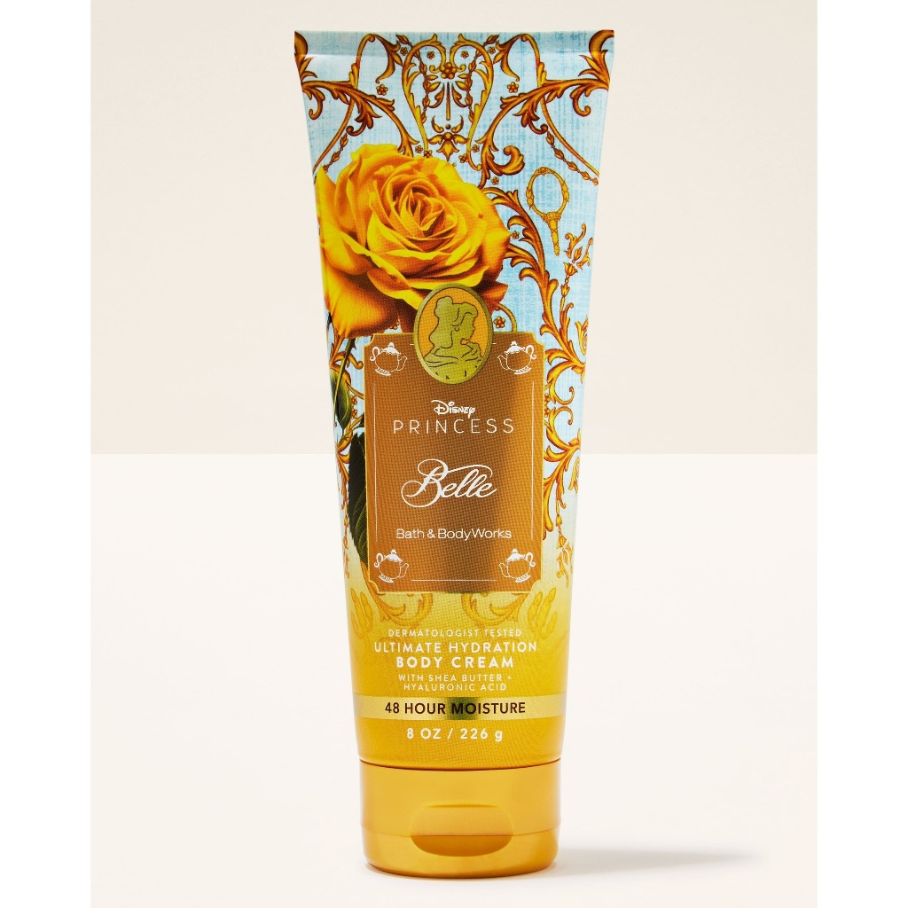 Body Cream Bath & Body Works Disney Princess Bela 226g