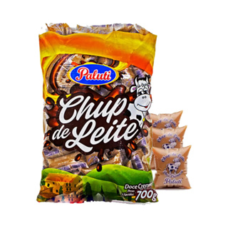 Chup Chup Doce De Leite Pacote C/50 Unidades 700g Paluti em Oferta na Shopee