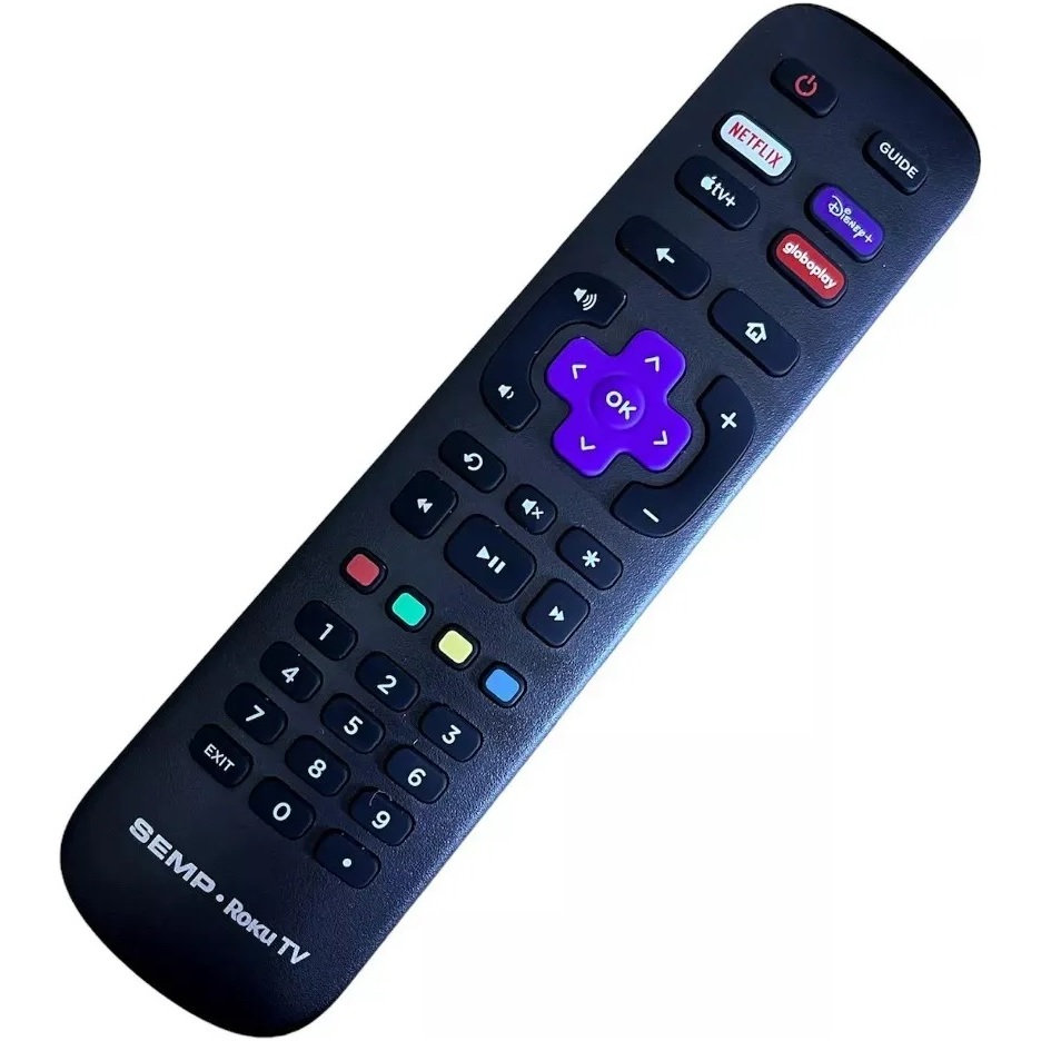 CR original Semp serve todos modelos de TV Roku Semp TCL AOC Multilaser Britânia