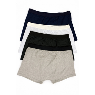 KIT C/4 CUECA BOXER 95% ALGODÃO 5% ELASTANO MASCULINO em Oferta na Shopee