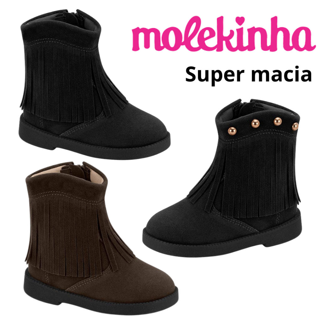 Bota Preta Marrom Anna Castela rodeio country