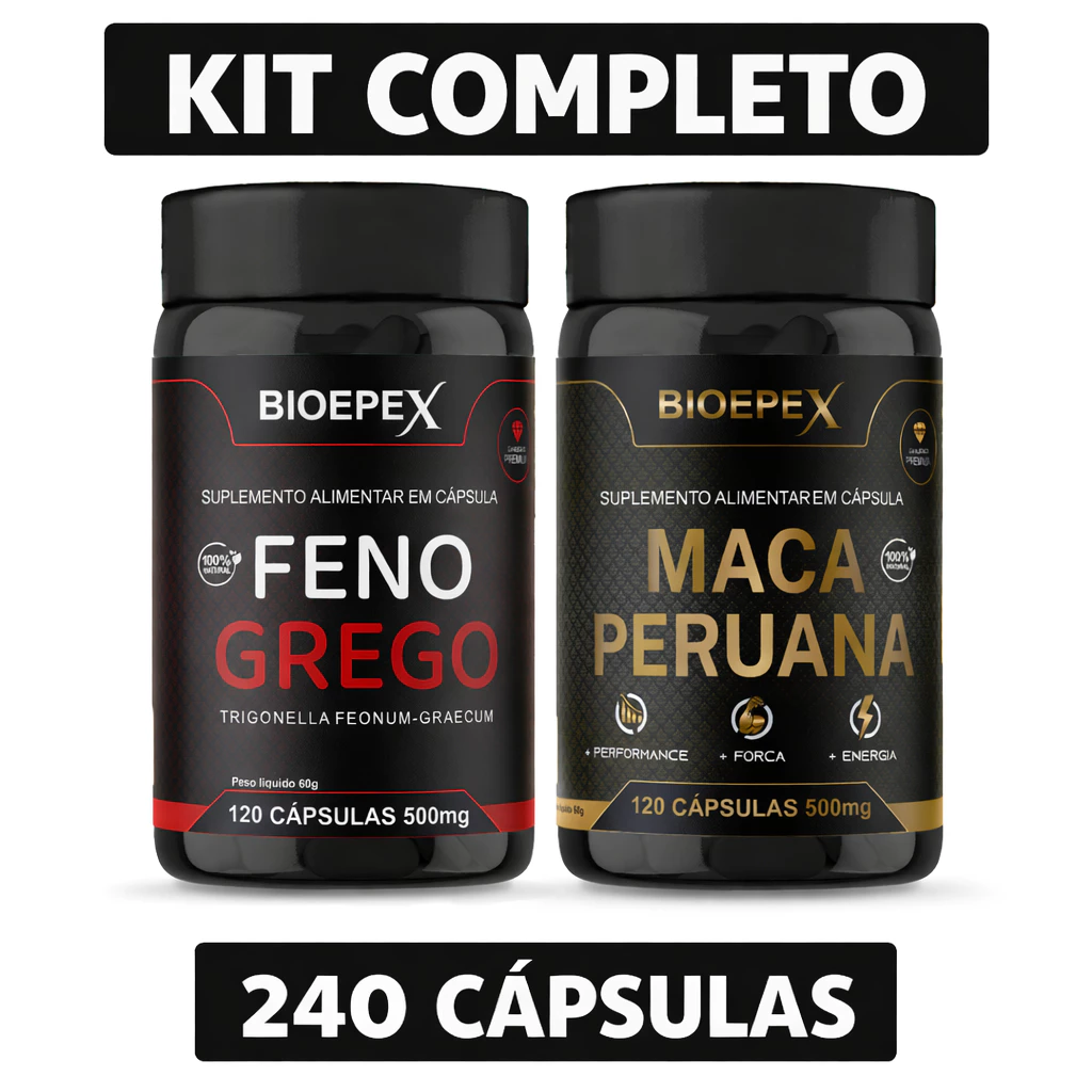 Testo Master KIT 2 potes 240 Cápsulas 500mg