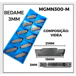 Pastilha de Corte para Torno CNC