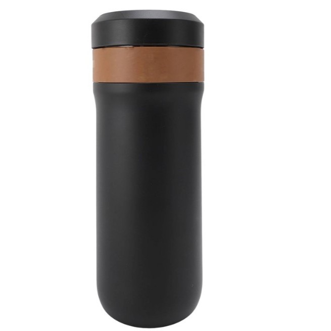Prensa de café Francesa, Cafeteira Portátil para Viagem de 320ml Com Malha de Filtro de 4 Camadas, Mini Caneca de Prensa