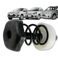 Fechadura Pino Superior Capô Fiesta Amazon 2002 a 2014 Ka 2008 a 2014 Ecosport 2003 a 2012 Com Mola