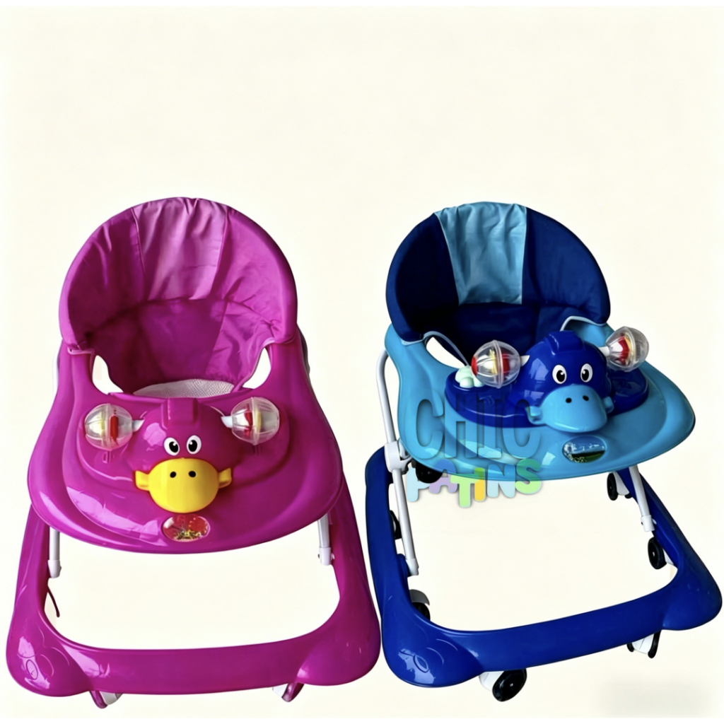 Andador Infantil Azul Musical Styll Baby Didatico Suspenso Promocao