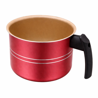 Canecão / Leiteira Antiaderente cereja/creme | Alumínio Reforçado | Confira Tamanhos nas Variações em Oferta na Shopee