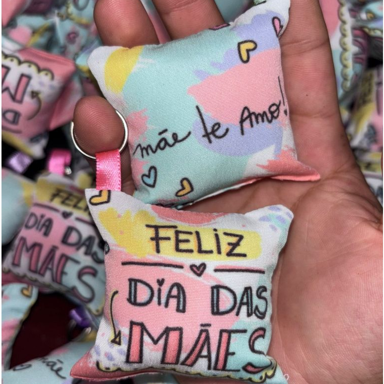 Kit 20 a 50 Chaveiro Lembrancinha Personalizada Dia das Mães Mimo Para Mãe Brindes Mae