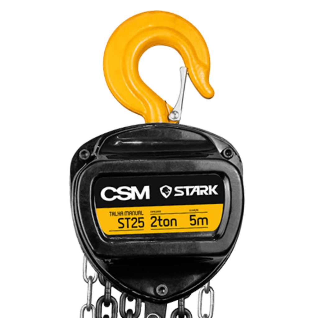 Talha Manual Csm St25 Corrente de 5m / Levanta até 2 toneladas