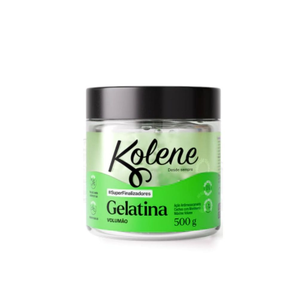 Gelatina Kolene Superfinalizadores Verde 500g