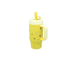 COPO TÉRMICO NATUREZA 530ML COM CANUDO E ALÇA