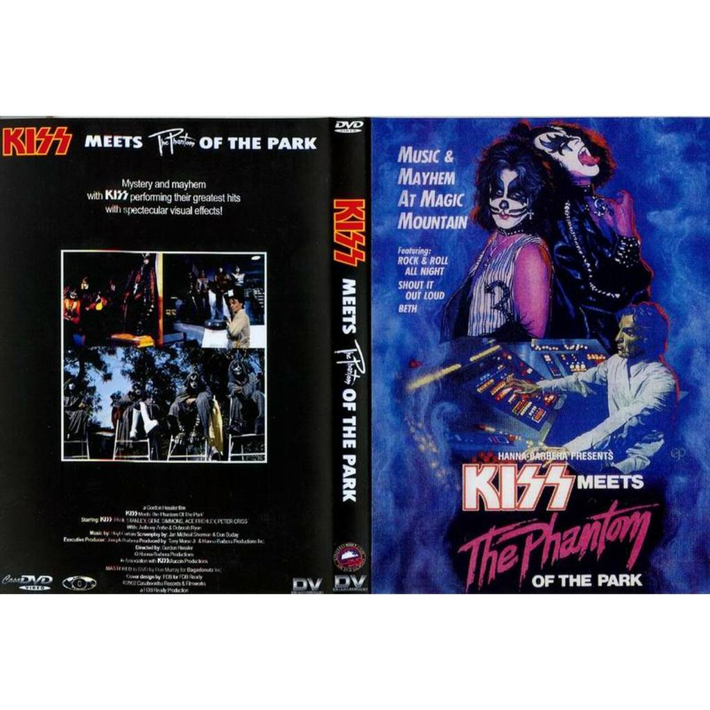 Kiss contra o Fantasma do Parque   Gene Simmons RARO LEGENDADO Sua história gira em torno do plano do cientista Abner De