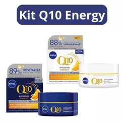 Kit NIVEA Q10 Energy Dia FPS15 + Noite Antissinais Iluminador