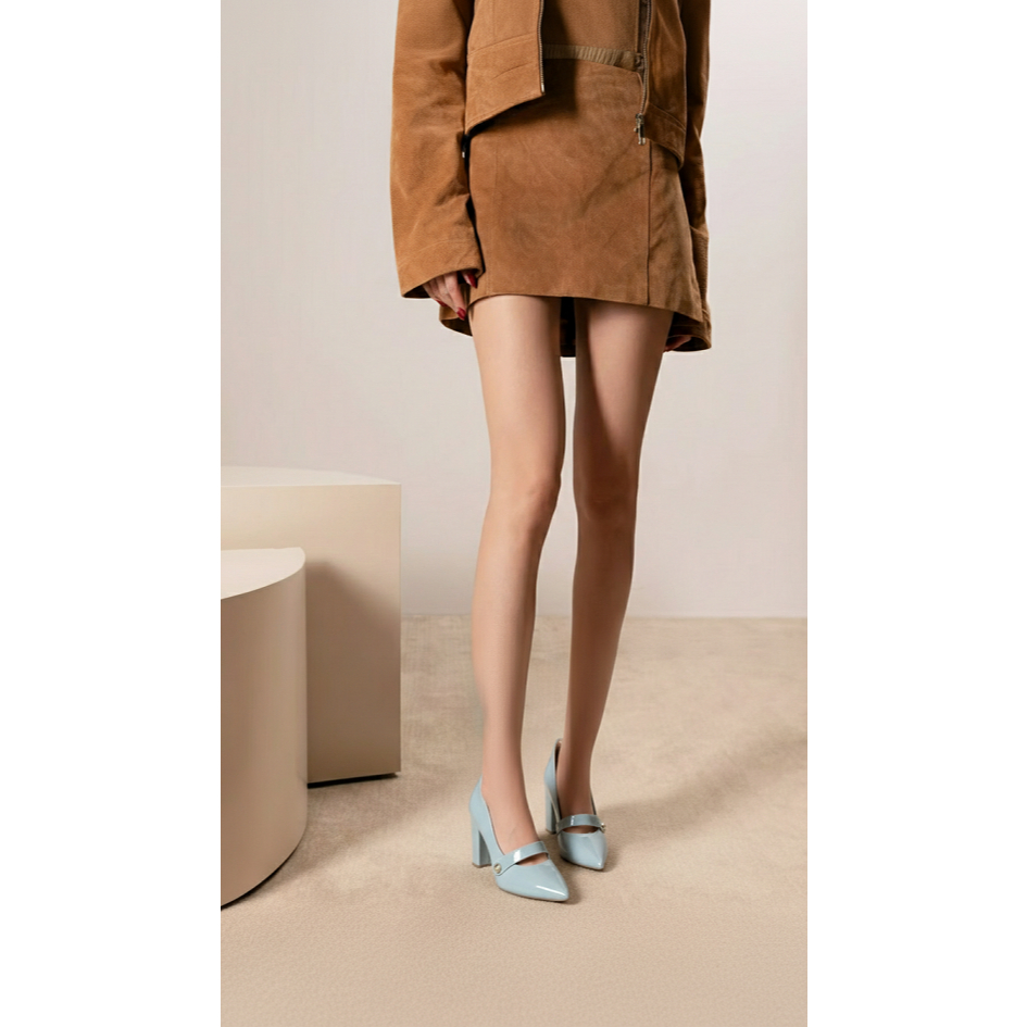 Scarpin Torricela Modelo Inverno 2026 elegante Festa Trabalho Novidade Verniz Bloco Salto