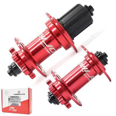 Cubo Absolute Prime Barulhento Vermelho 36 Furos, p/Cassete 8v a 12v p/Disco c/rolamento e c/blocagem