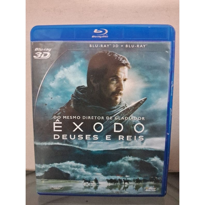 Blu-ray Êxodo Deuses e Reis 2d + Blu-ray 3d Original