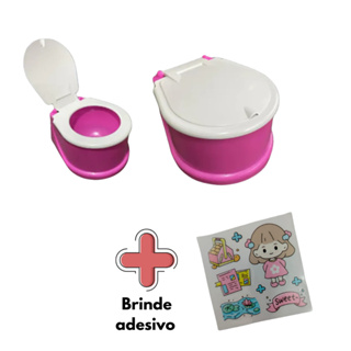 Troninho Infantil Penico Para Bebê Desfralde Pinico menina ou menino em Oferta na Shopee