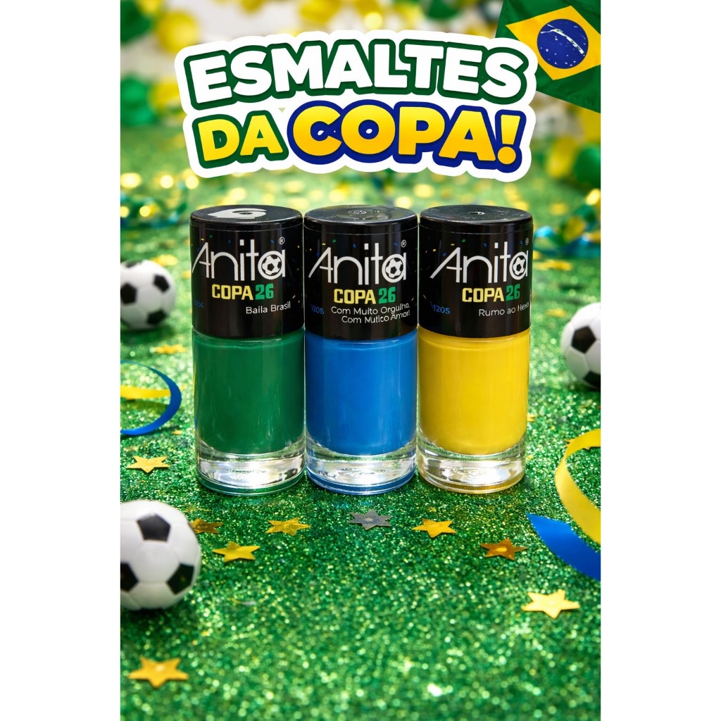 Esmalte Anita Coleção Copa 26