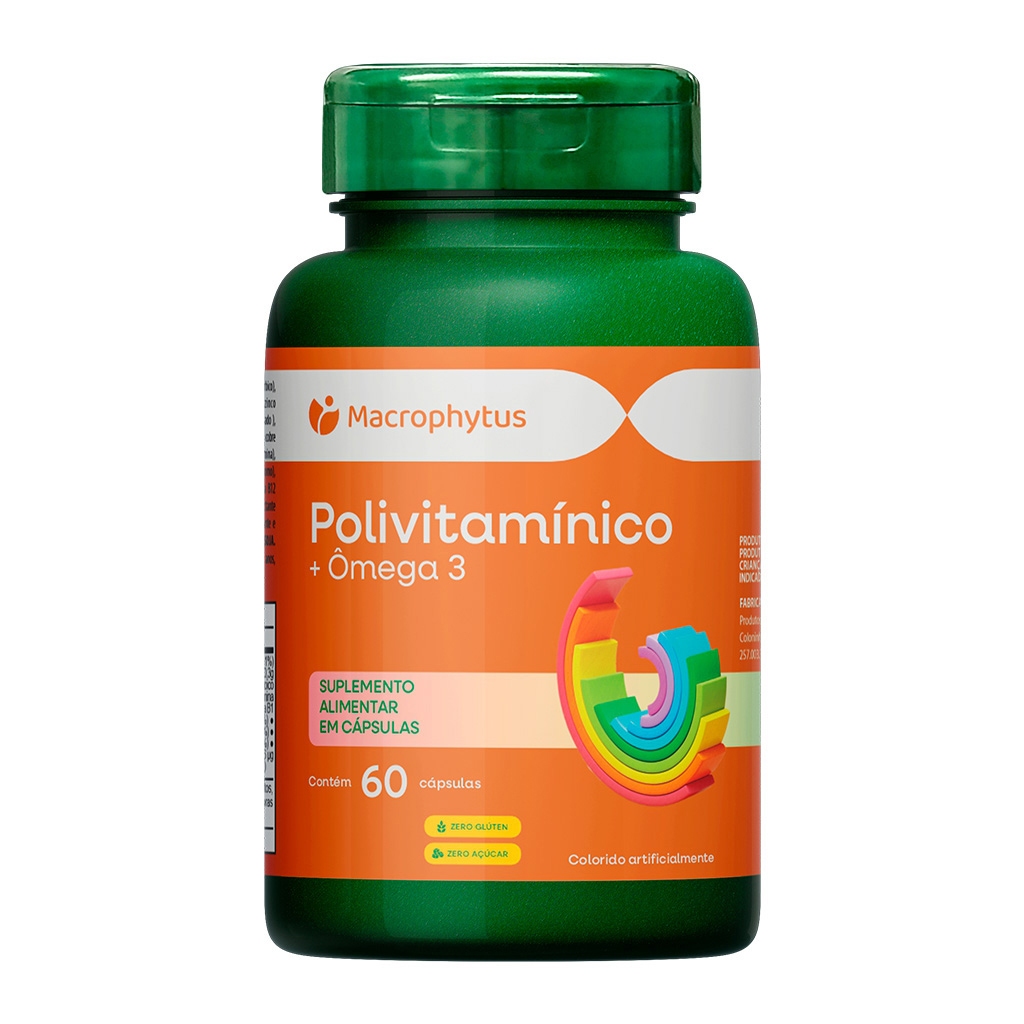 Polivitamínico AZ + Ômega 60 cápsulas