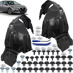 Parabarro Lameiro Protetor Capa De Roda DIanteiro Compativel Nissan Sentra 2021 a 2025 Todos