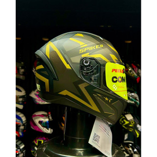 CAPACETE PEELS SPIKE II - DOURADO FOSCO EDIÇÃO ESPECIAL 50 ANOS