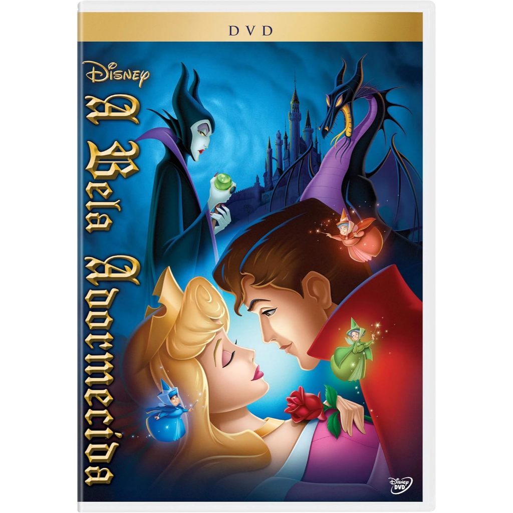 DVD A Bela Adormecida Edição Diamante Remasterizada - 1959 - (Dual-Audio) - 1080p HD Por 25.99