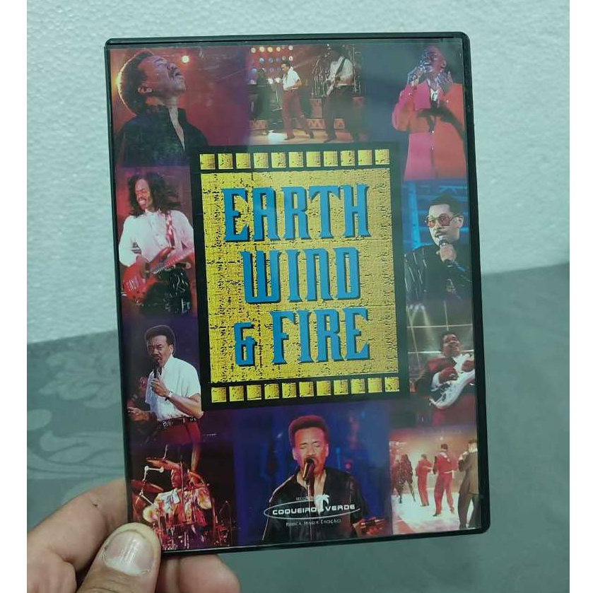 DVD: Earth, Wind & Fire - Show (2012) - Coqueiro Verde - Funk/Soul/Disco - Item de Coleção (Usado)