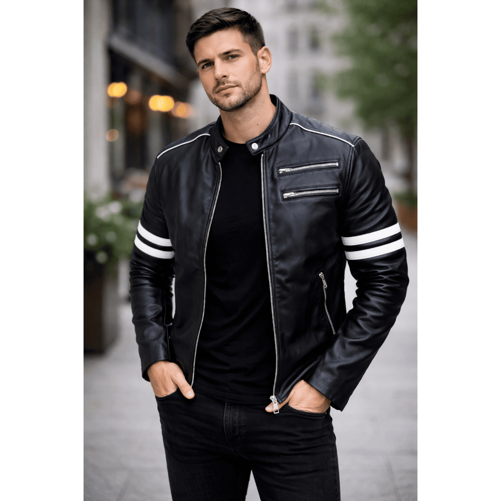 Jaqueta Masculina 100% Couro Legítimo Nico
