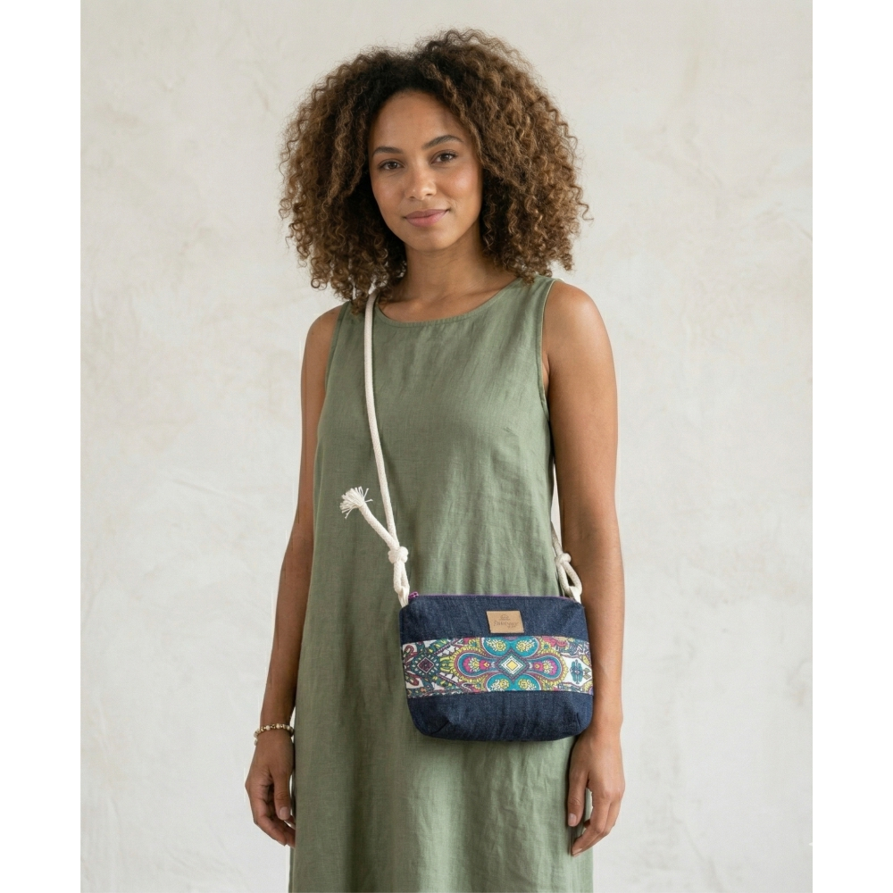 Bolsa Jeans Zhen Olívia Exclusiva