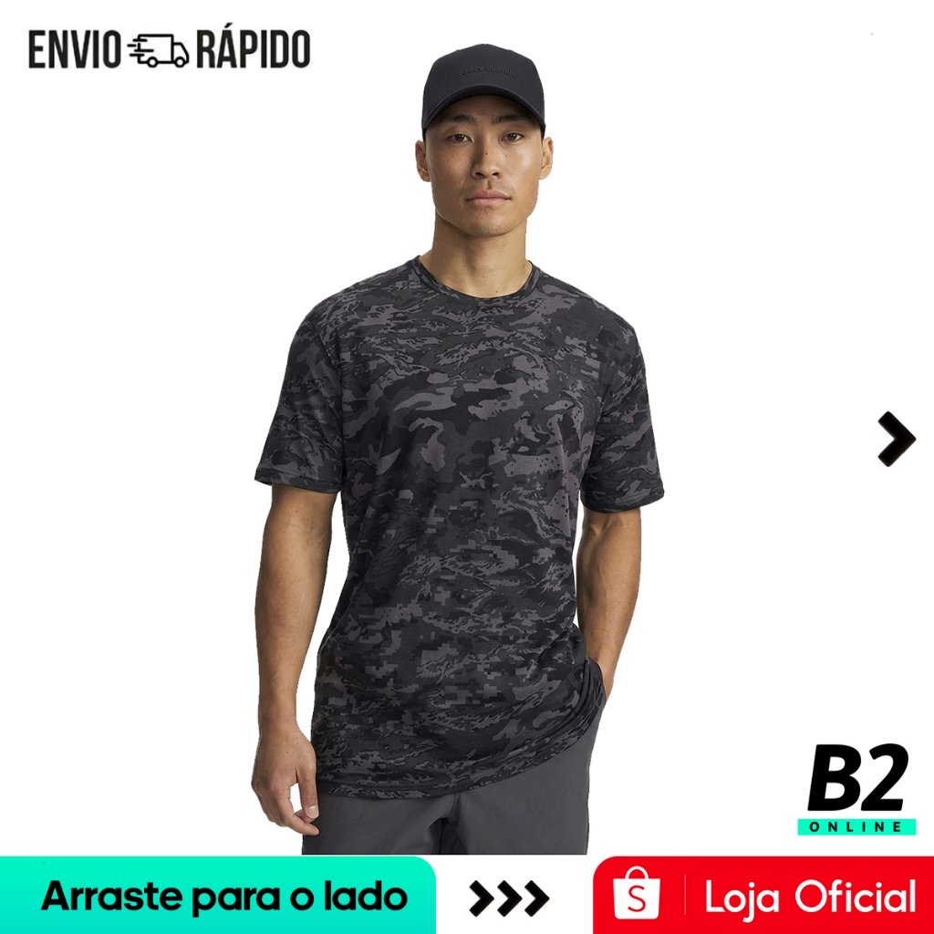 Camiseta Under Armour ABC Camo SportStyle Masculina Original com Nota Fiscal e Garantia
