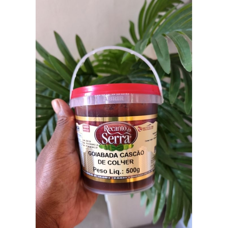 Goiabada Cascão de colher 500g goiabada mineira goiabada de colher goiabada cremosa goiabada de pote