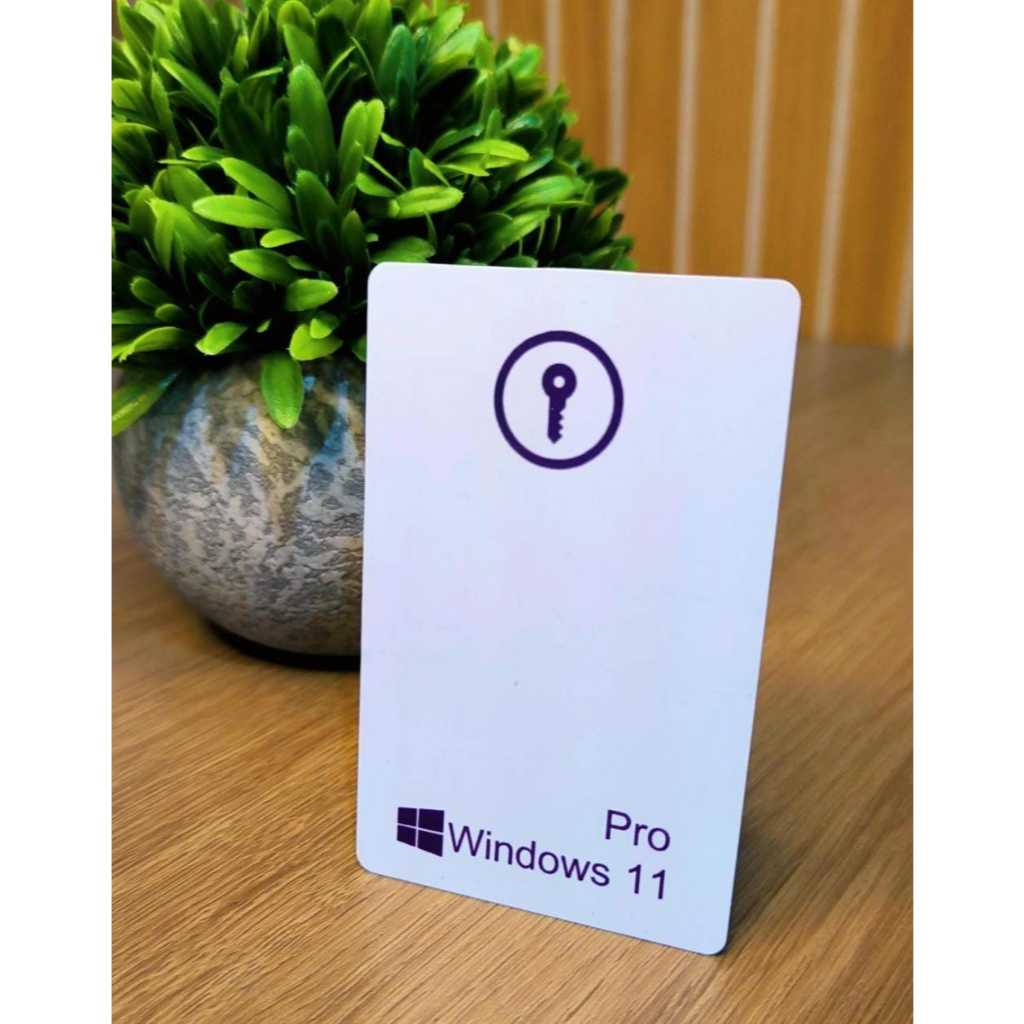 Windows 11 Pro OEM - Licença Original - Cartão de Ativação