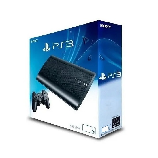 Caixa para ps3 Super Slim vazia para Revenda ou Armazenamento