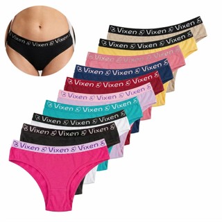Kit de Calcinhas de Algodão Tanga Feminina Adulto Cos Largo