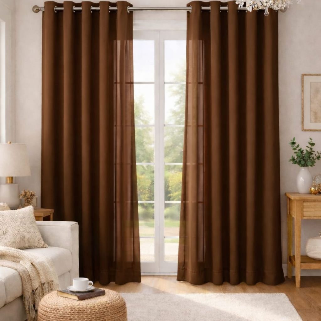 Cortina 3,00 x 2,50 em Tecido Premium para Quarto, Sala e Escritório Ótimo Caimento