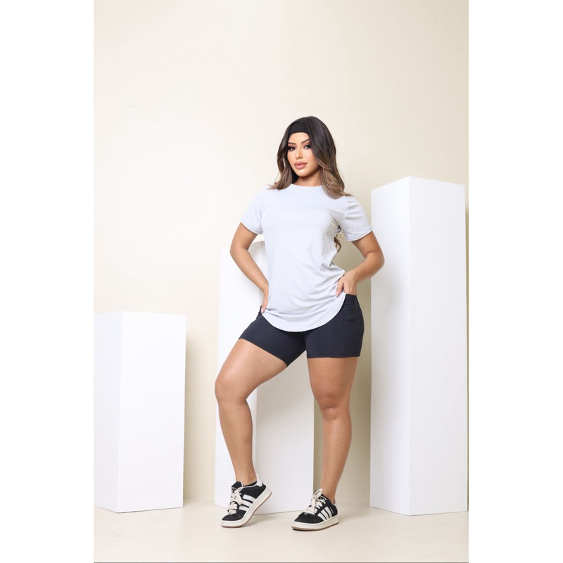 blusa long line ,tapa bumbum