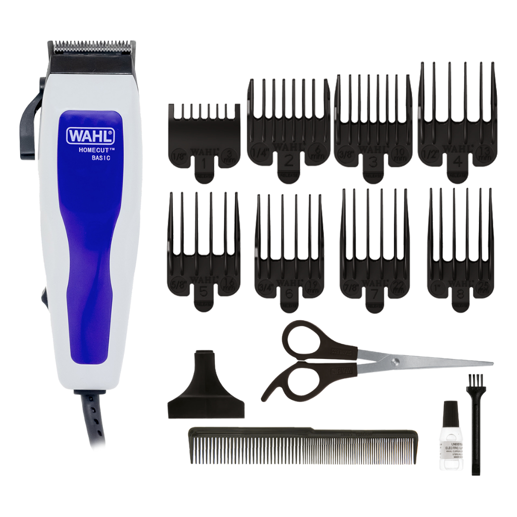 Wahl Maquina de Cortar Cabelo Home Cut Basic Kit Completo Doméstico Resultado Profissional